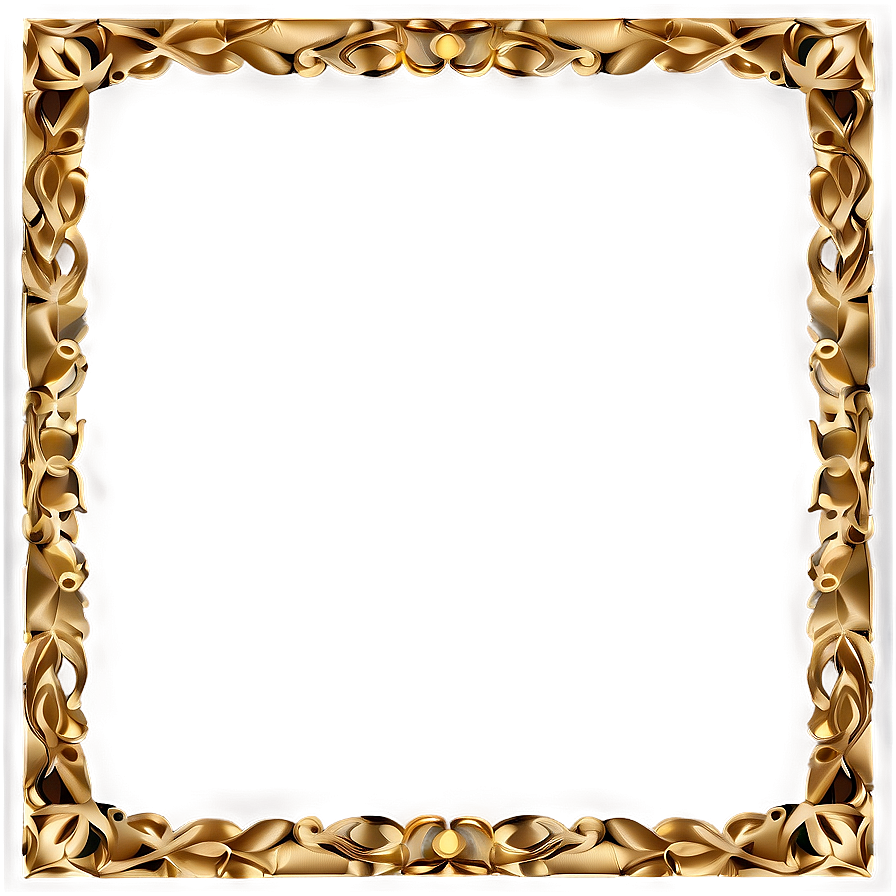 Gold Border Clipart Png Ibs54