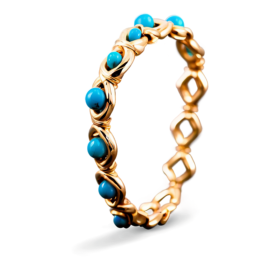 Gold Bracelet With Beads Png Ulj