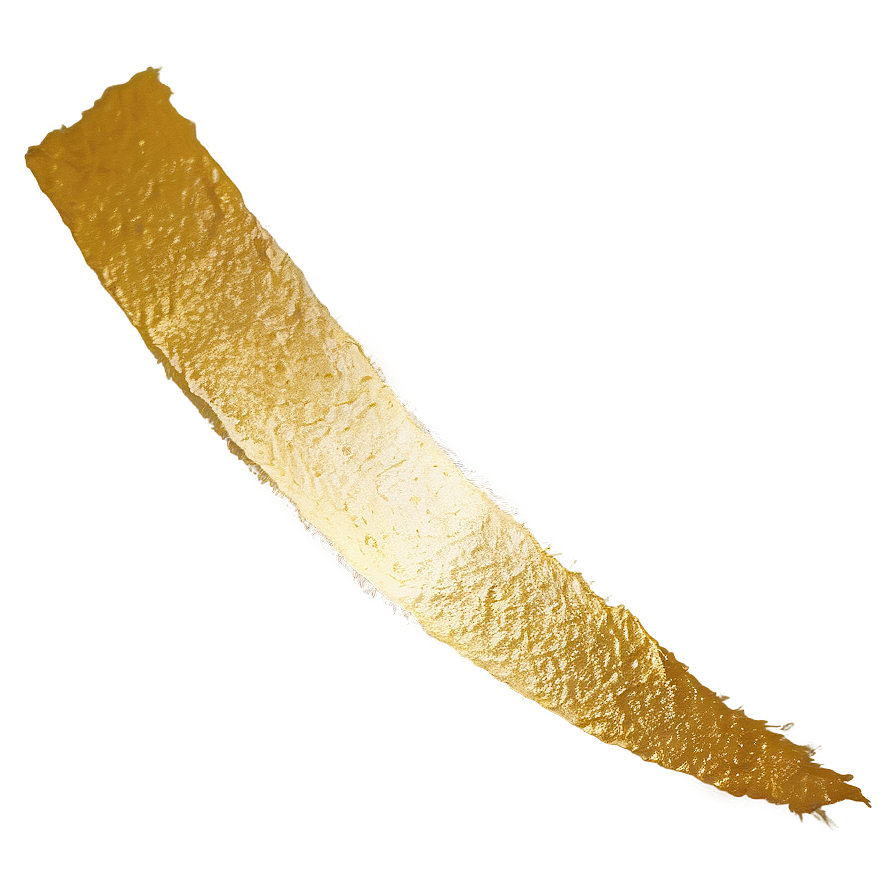 Gold Brush Stroke Png 44