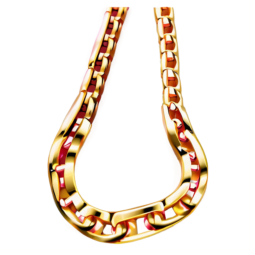 Gold Chain Collection Png 36