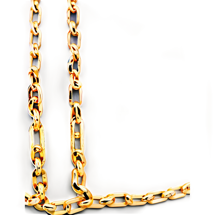 Gold Chain Design Png 82