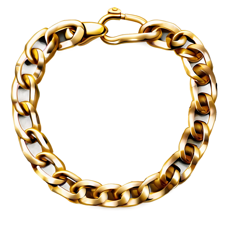 Gold Chain Jewelry Png 05042024