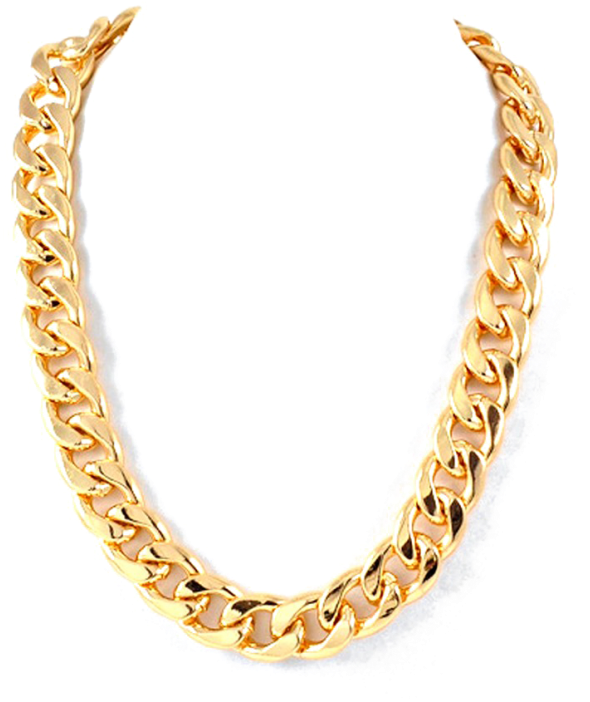 Gold Chain Necklace Accessory