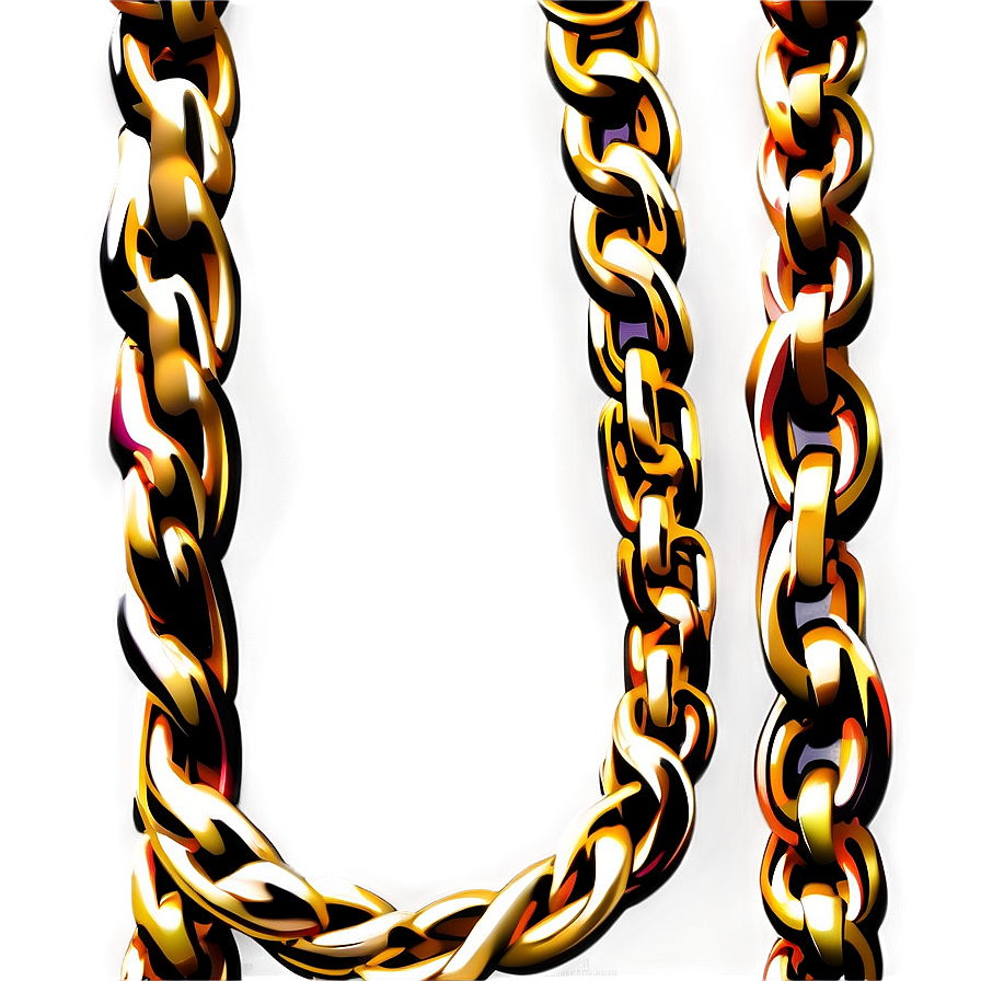 Gold Chain Png 05042024