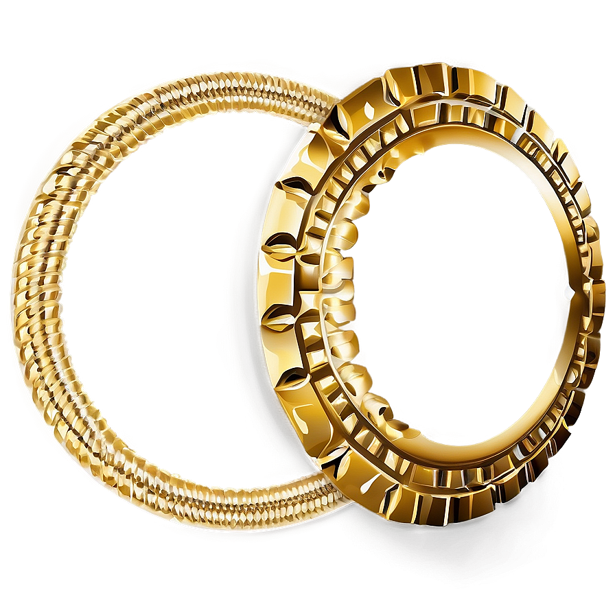 Gold Circle Border Clipart Png Idl16