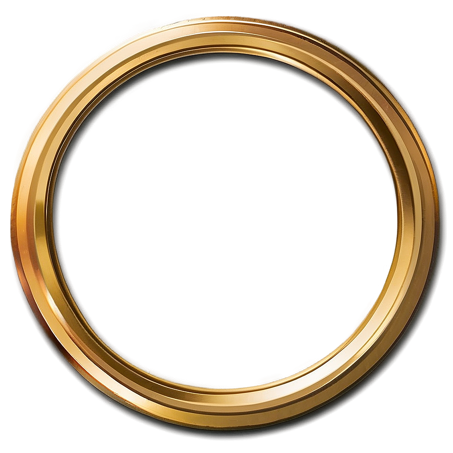 Gold Circle Frame Png Kcl