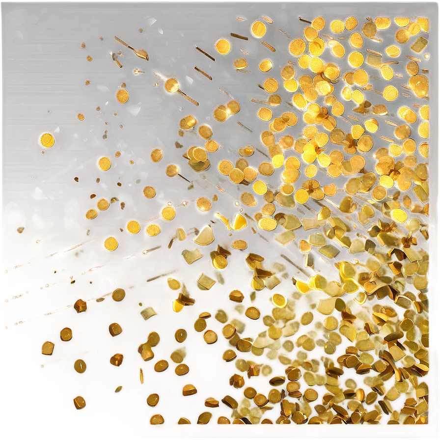 Gold Confetti Fantasy Png 05252024