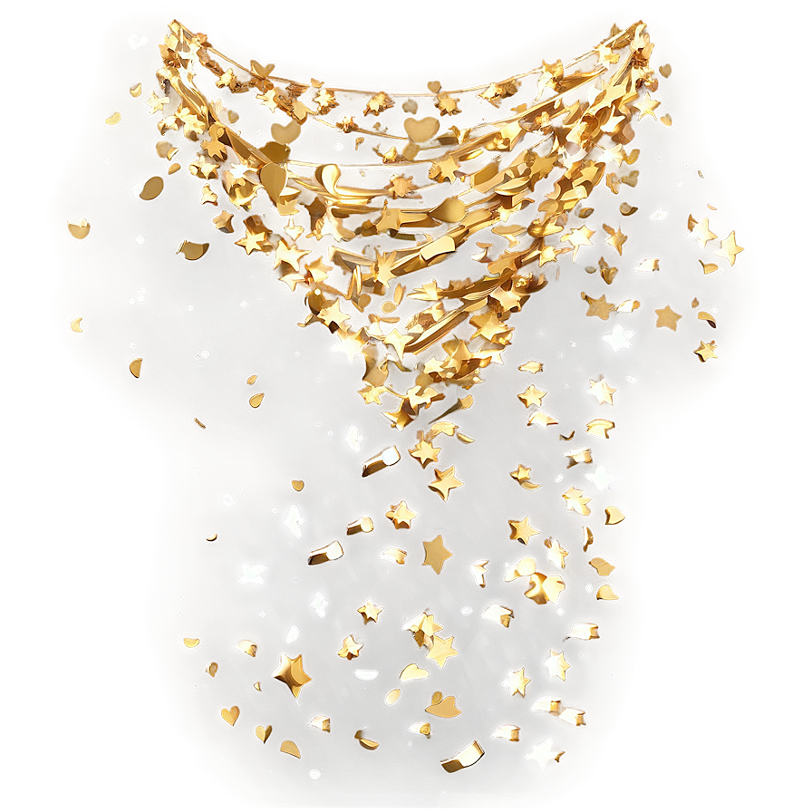 Gold Confetti Merriment Png 05252024