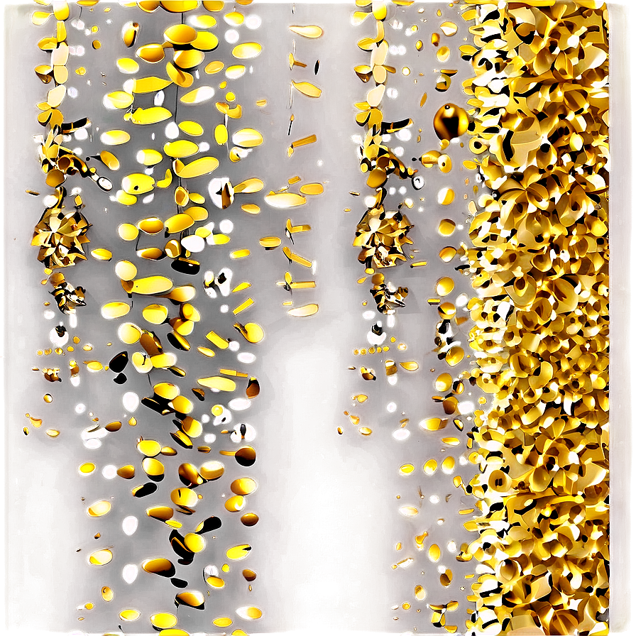 Gold Confetti Radiance Png 33