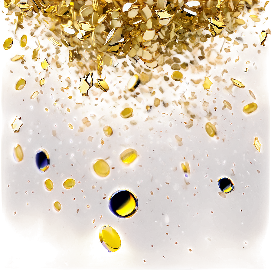 Gold Confetti Radiance Png Tby