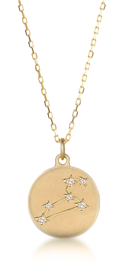Gold Constellation Pendant Necklace