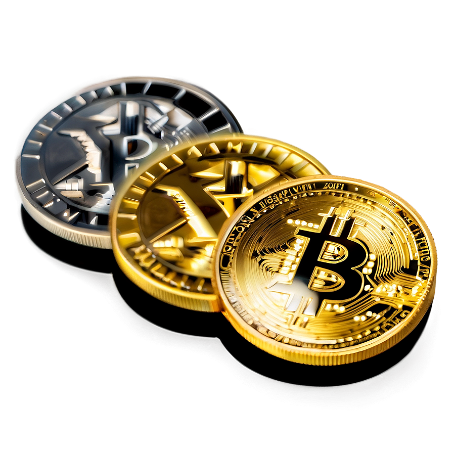 Gold Crypto Coin Png Vgb70