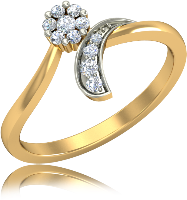 Gold Diamond Wedding Ring Clipart