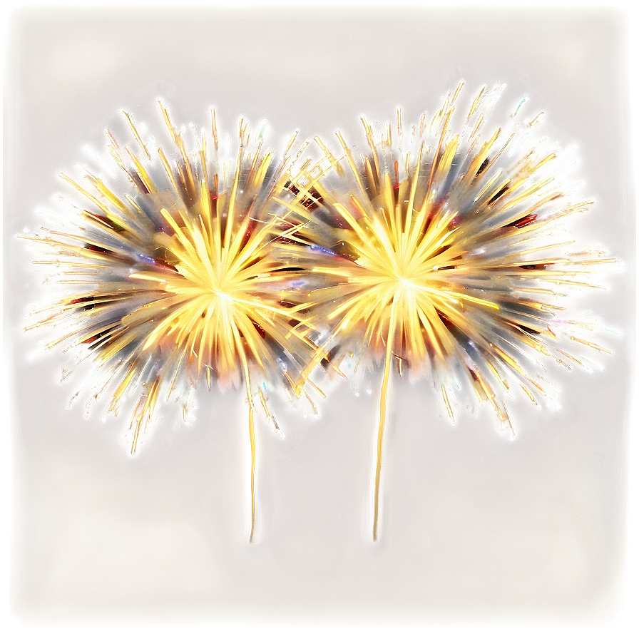 Gold Fireworks Bonanza Png 06292024