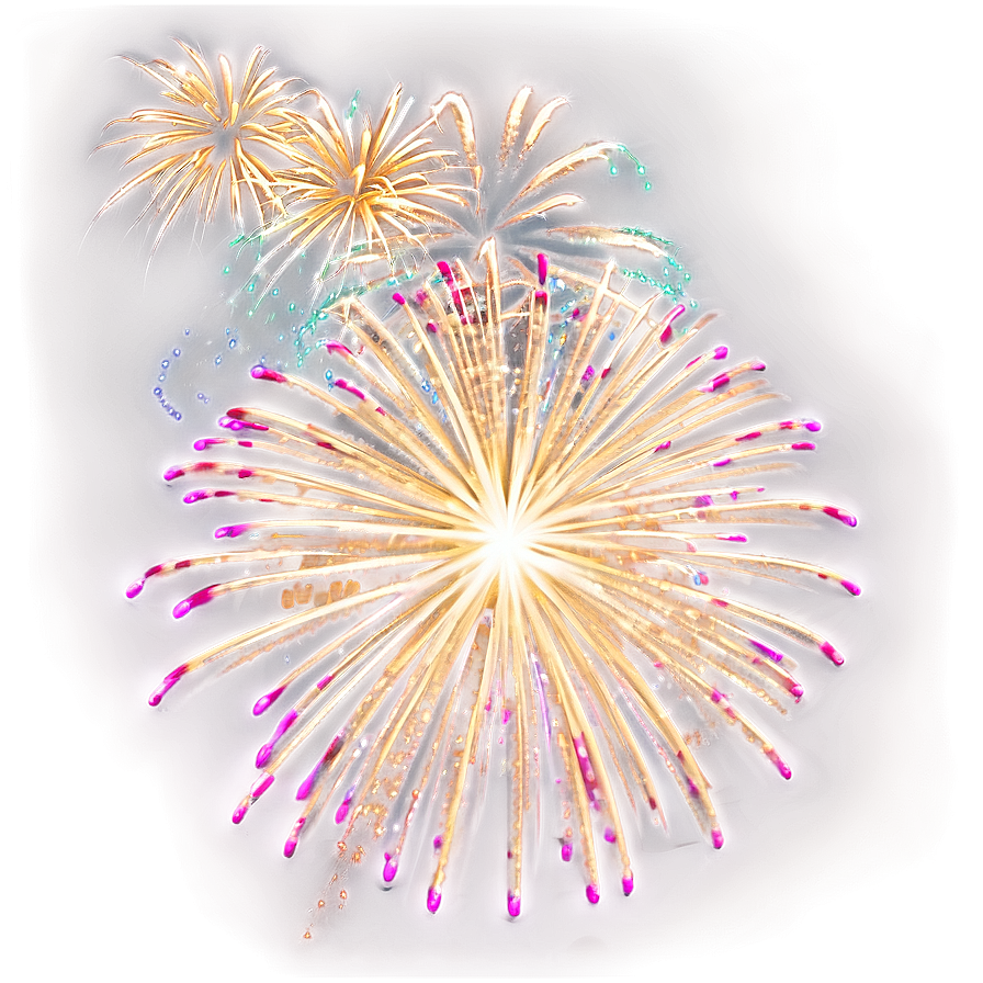 Gold Fireworks Fiasco Png 68