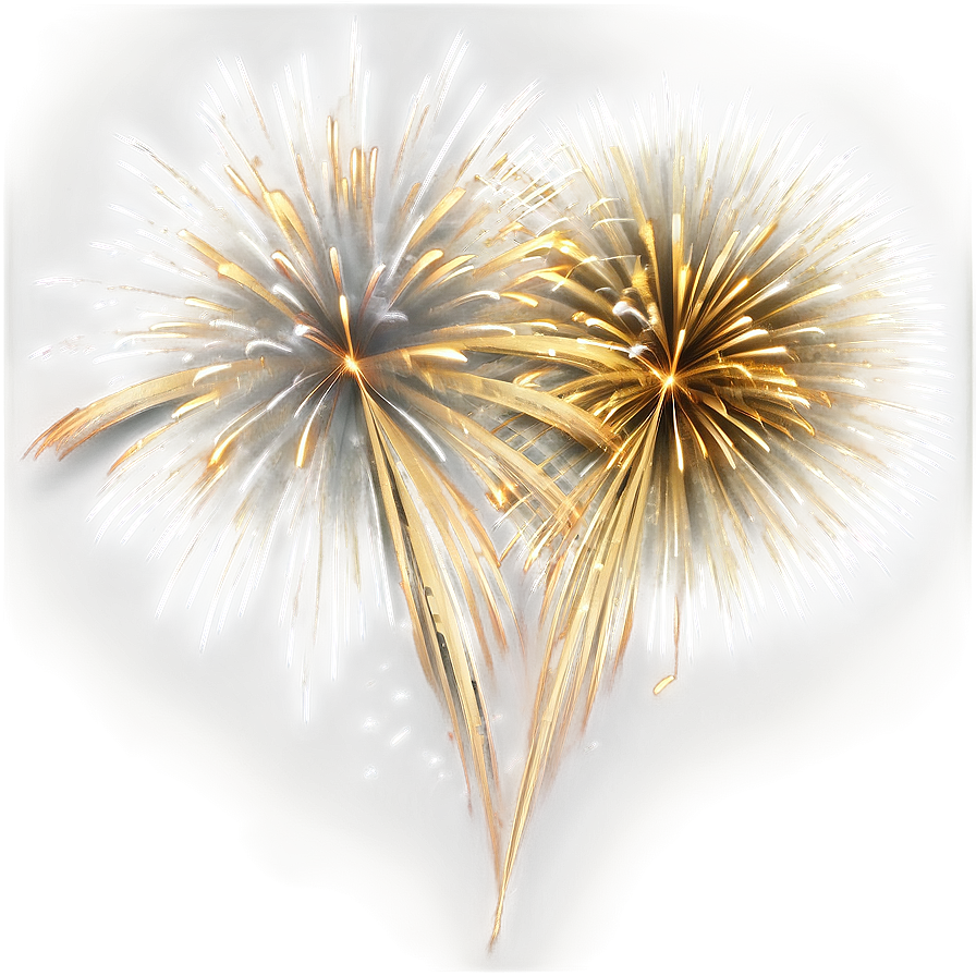 Gold Fireworks Harmony Png 91