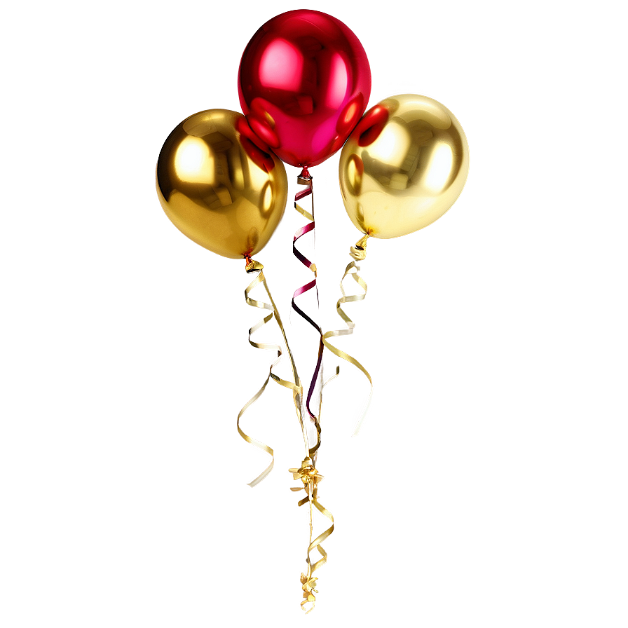 Gold Foil Balloon Png Opn