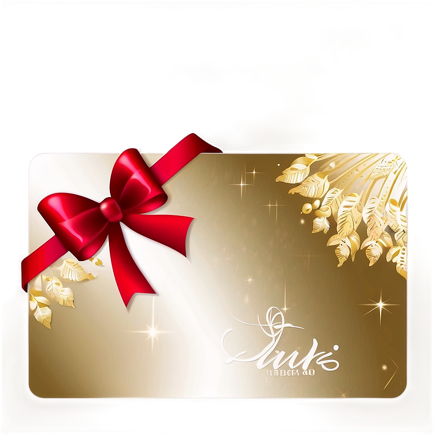 Gold Foil Gift Card Png 05252024