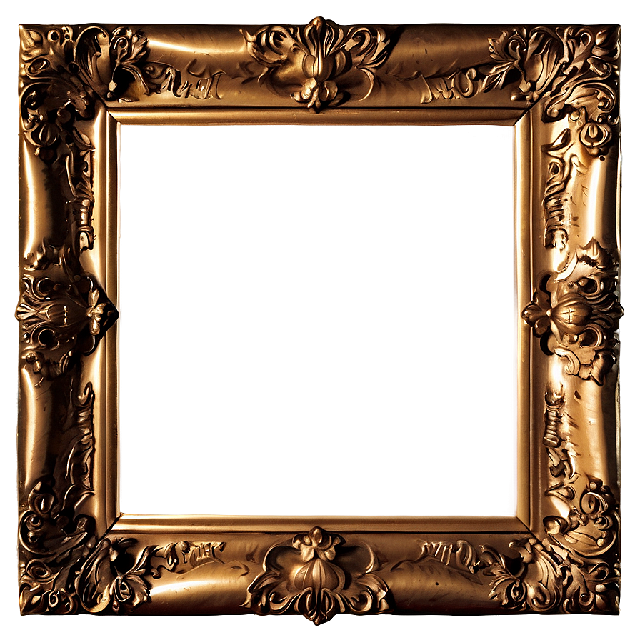 Gold Frame For Artwork Png Wpo