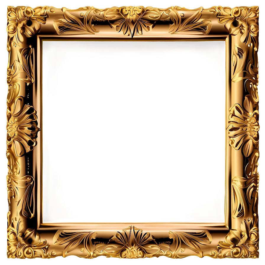 Gold Frame Png Jcb