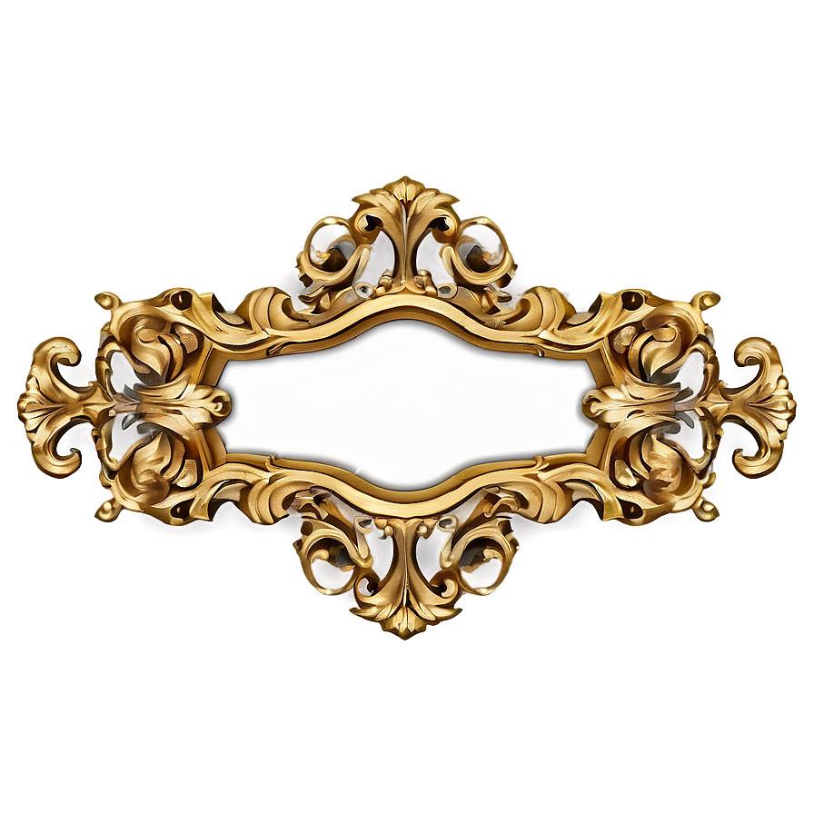 Gold Frame Png Opc