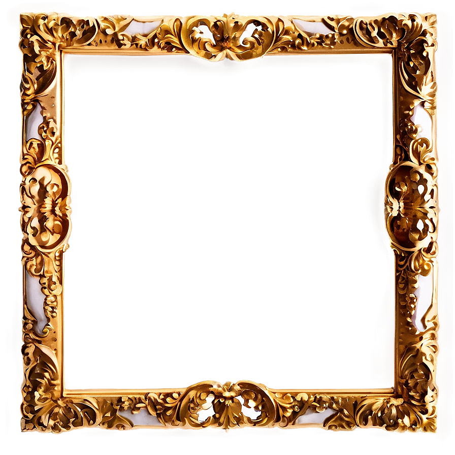 Gold Frame Template Png 05042024