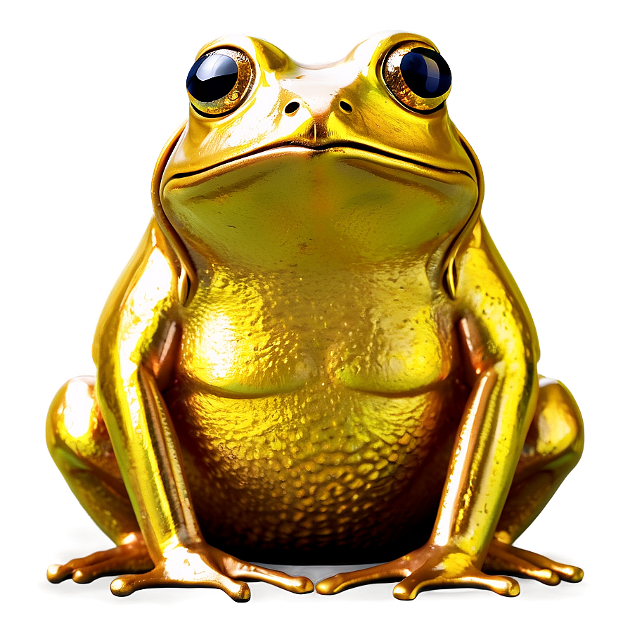 Gold Frog Clipart Png Bfj21