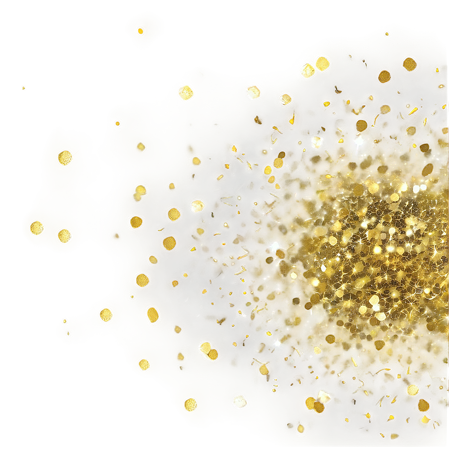 Gold Glitter Bokeh Png Dfh