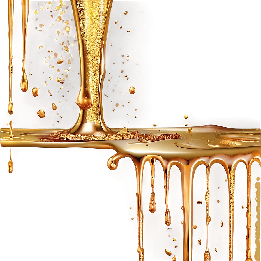 Gold Glitter Drip Splash Png Puy24