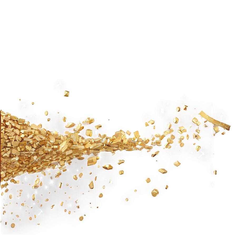 Gold Glitter Dust Png 05232024