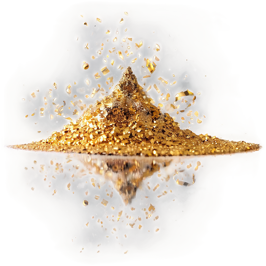 Gold Glitter Dust Png Xke