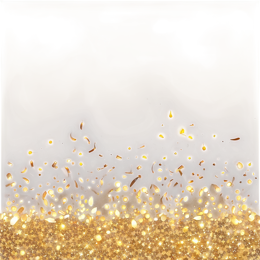 Gold Glitter Glow Png 05232024