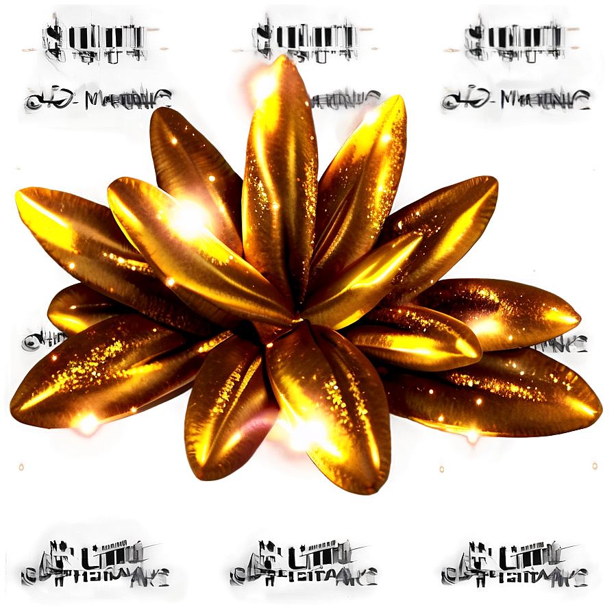 Gold Glitter Glow Png Duj32