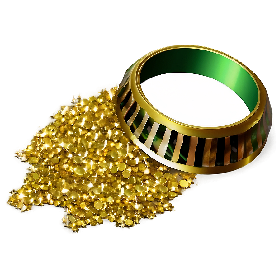 Gold Glitter Layer Png Uqr