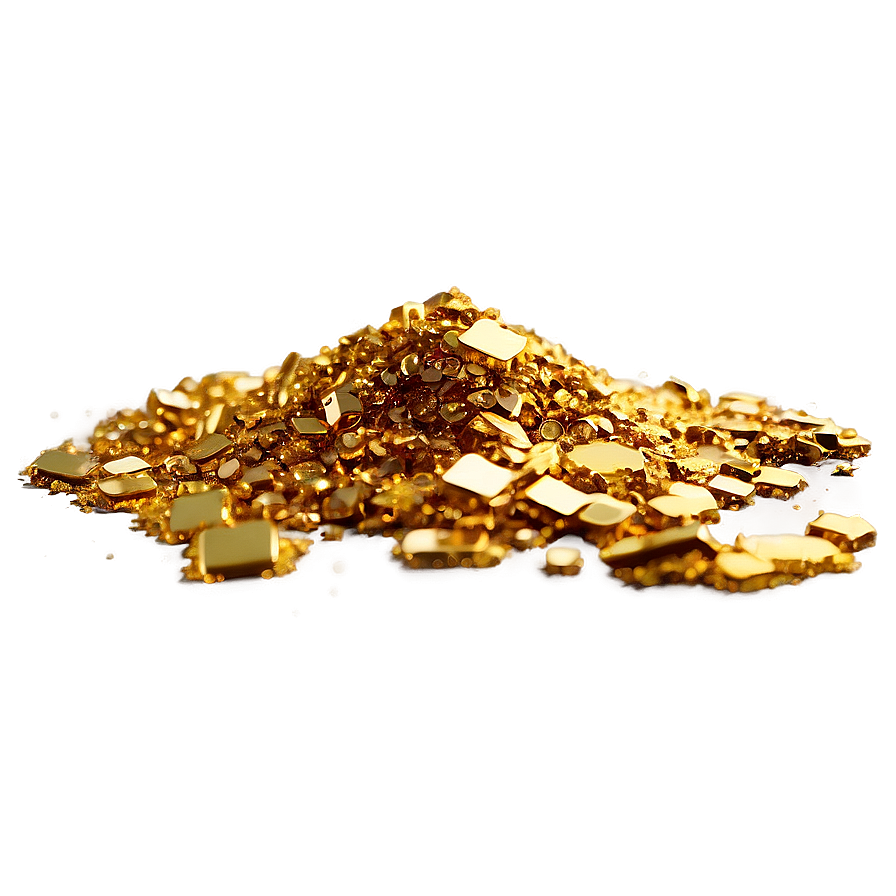 Gold Glitter Particle Png Gvi65