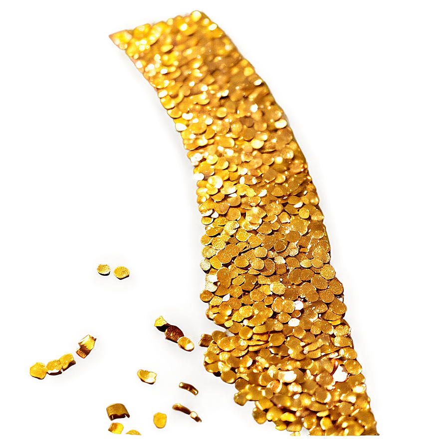 Gold Glitter Path Png Yth59