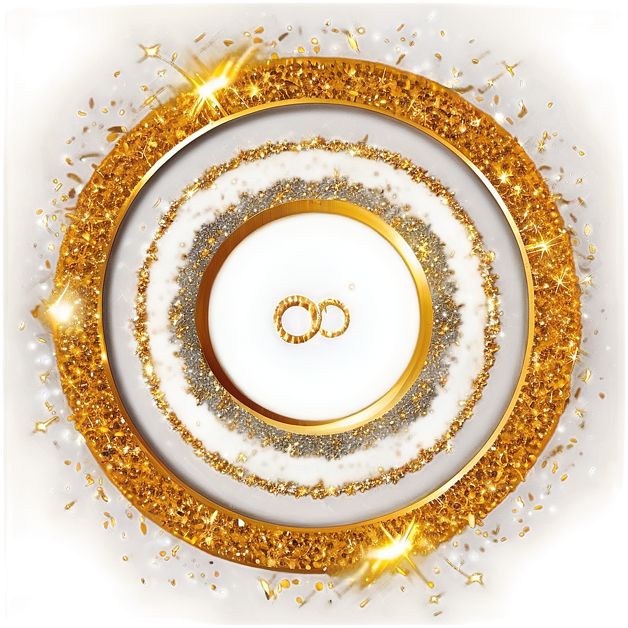 Gold Glitter Vortex Png Aet40