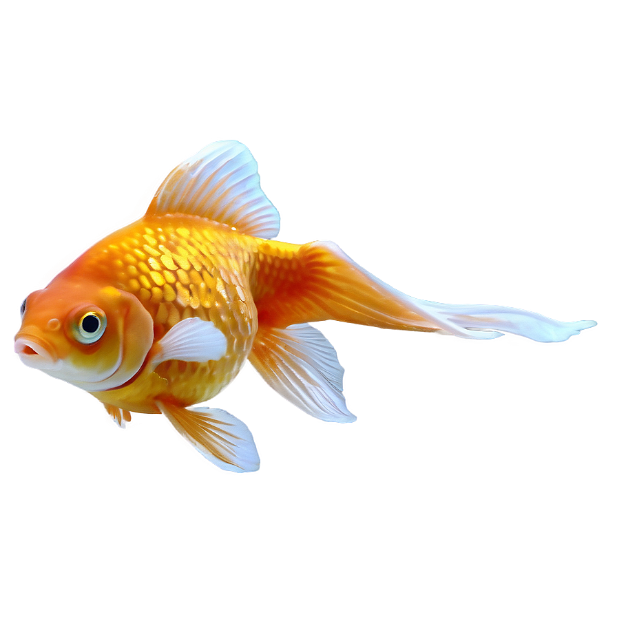 Gold Goldfish Png 13