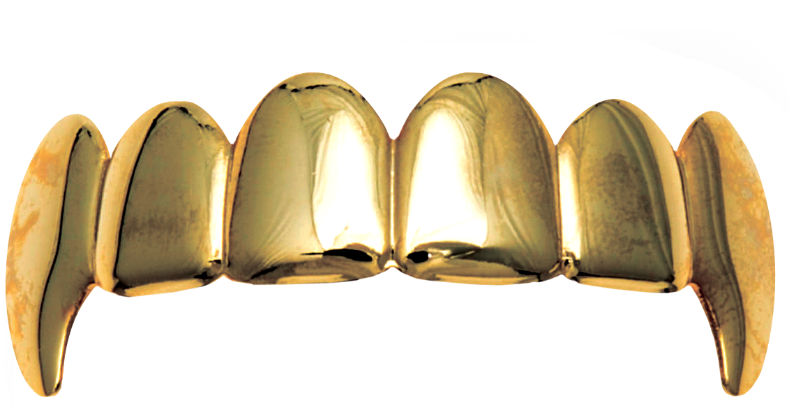 Gold Grillz Dental Jewelry