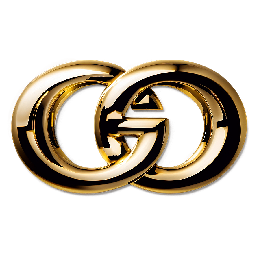 Gold Gucci Logo Png 05252024