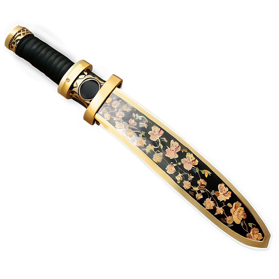 Gold Katana Png Rhr