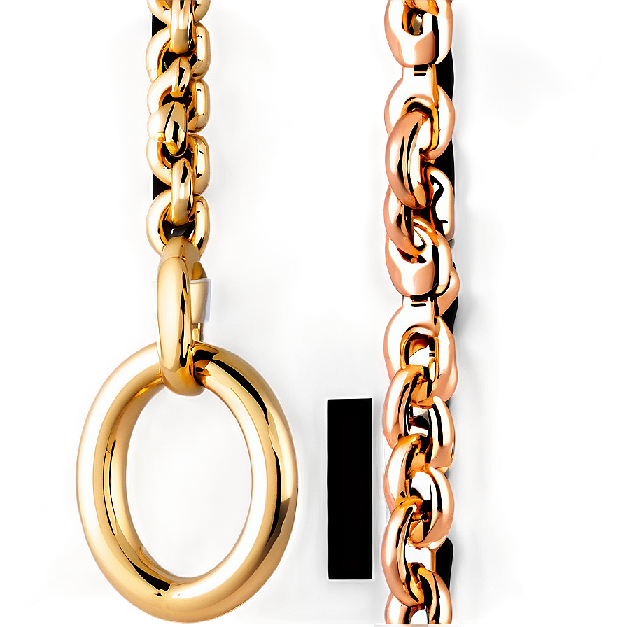 Gold Link Chain Png Fpc