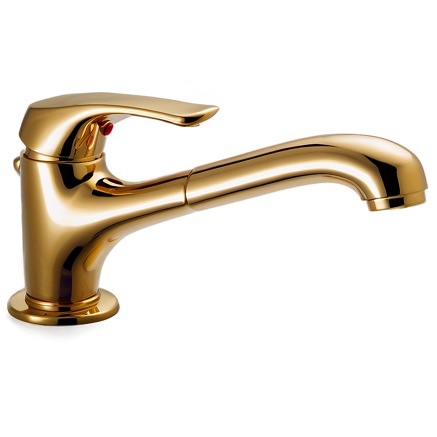 Gold Luxury Faucet Tap Png 06262024