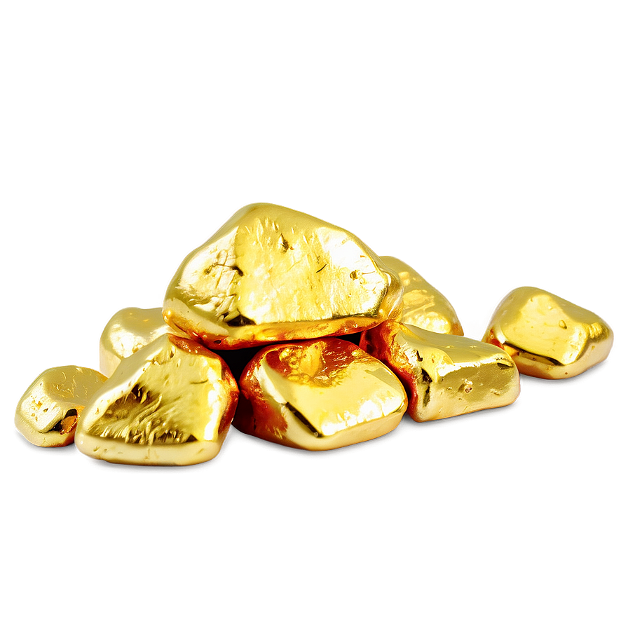 Gold Nugget Collection Png 98