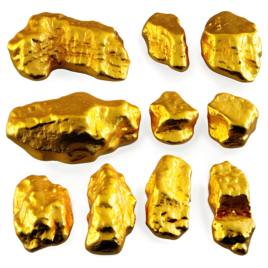 Gold Nugget Discovery Png 06132024