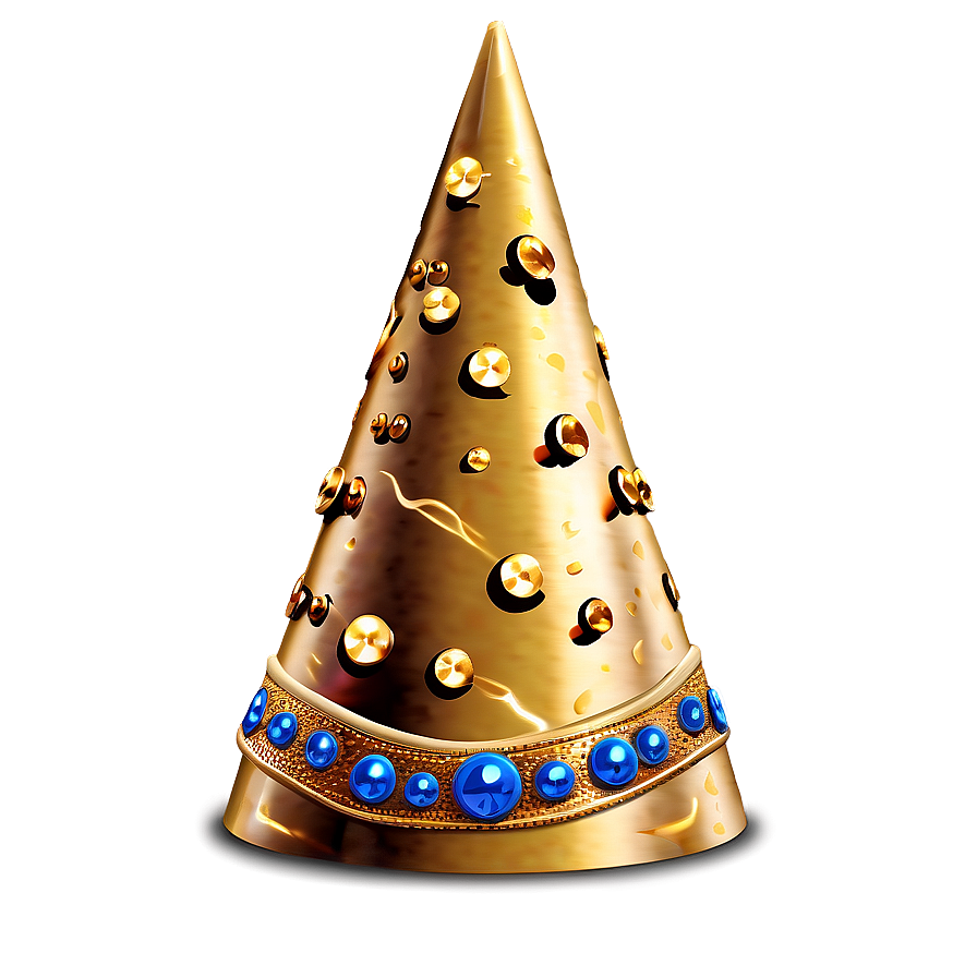 Gold Party Hat Png Jkt
