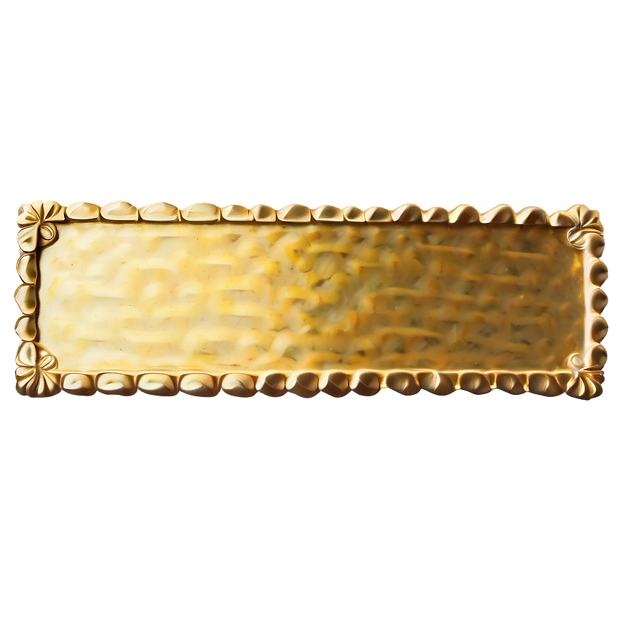 Gold Plate Craft Png 52