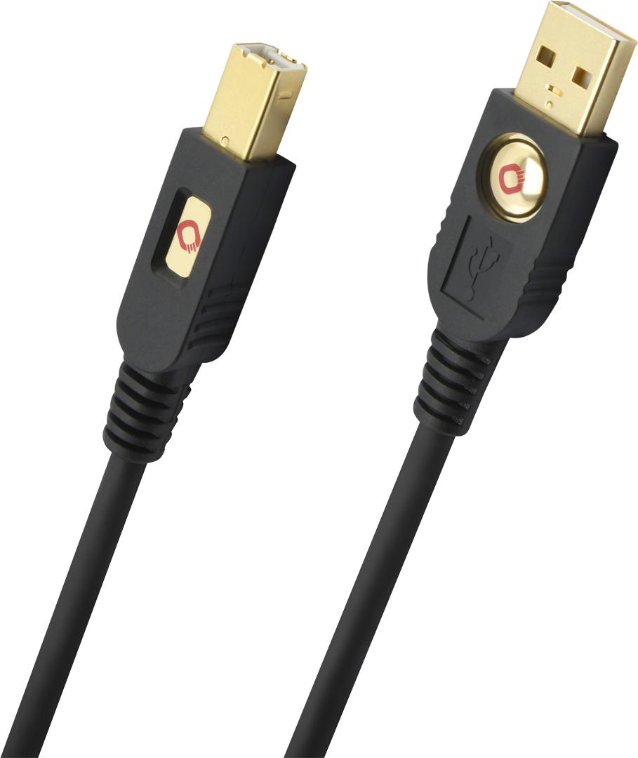 Gold Plated U S B Cable