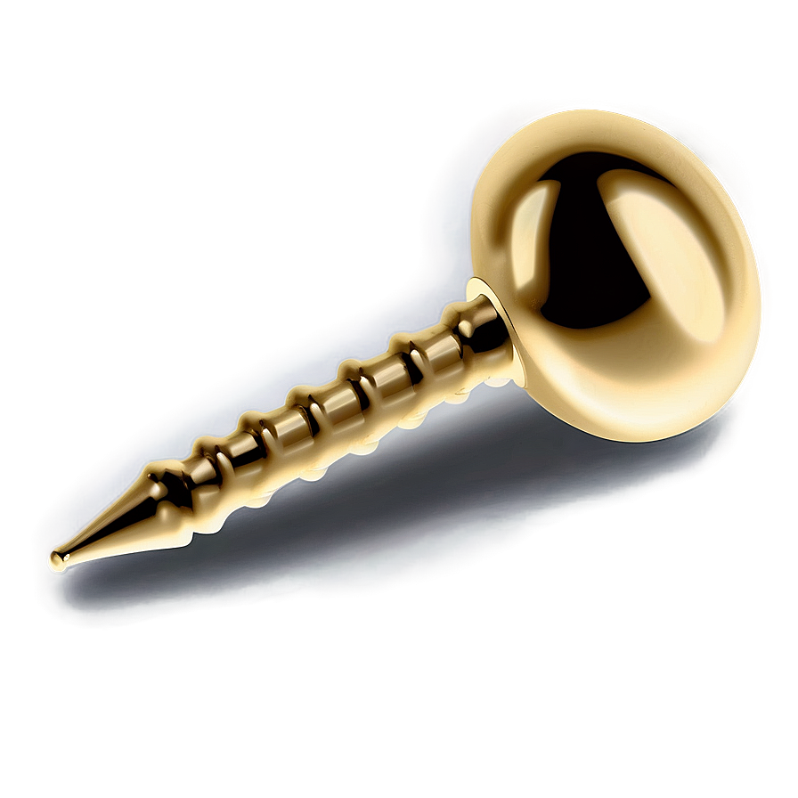 Gold Push Pin Png 55