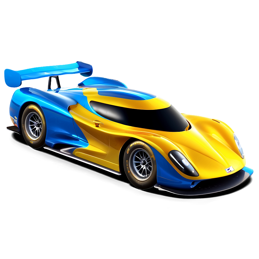 Gold Race Car Png 05242024